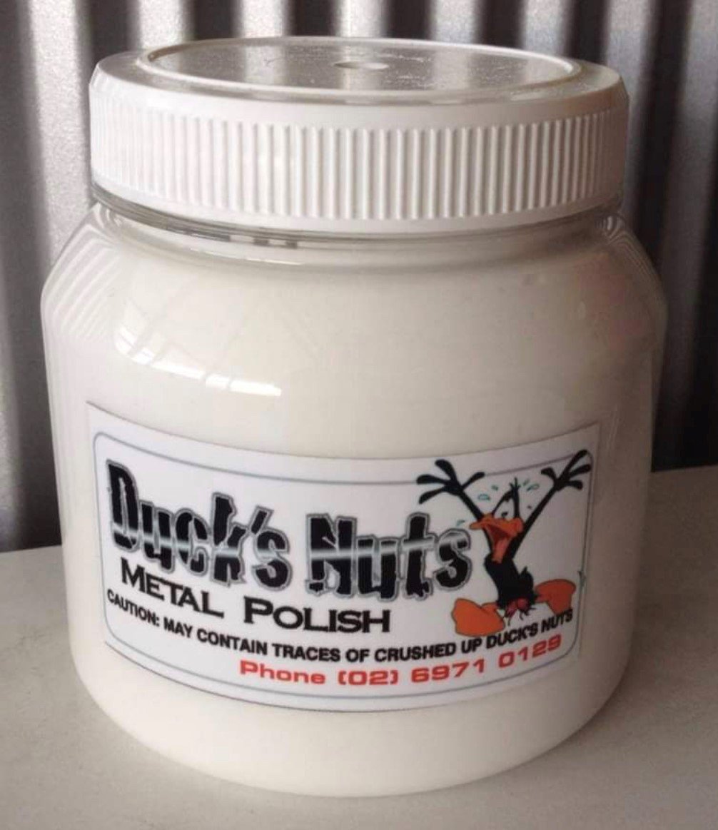 ducks nuts metal polish